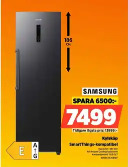 Power Samsung Kylskåp SmartThings-kompatibel erbjuda