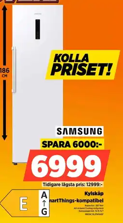 Power Samsung Kylskåp SmartThings-kompatibel erbjuda