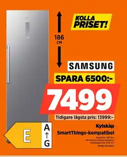 Power Samsung Kylskåp SmartThings-kompatibel erbjuda
