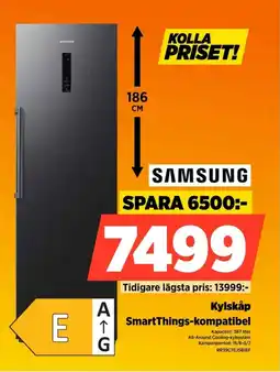 Power Samsung Kylskåp SmartThings-kompatibel erbjuda