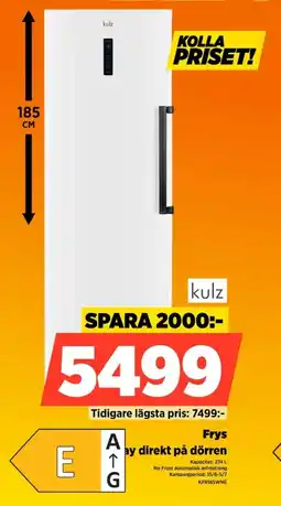 Power Kulz Frys play direkt på dörren erbjuda