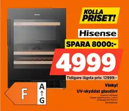 Power Hisense Vinkyl UV-skyddat glasdörr erbjuda