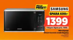 Power Samsung Mikrovågsugn Slitstark keramisk emaljbeläggning erbjuda