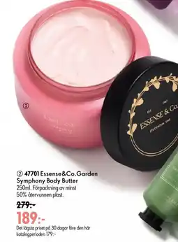Oriflame Essense&Co.Garden Symphony Body Butter erbjuda