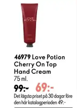 Oriflame Love Potion Cherry On Top Hand Cream erbjuda