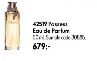 Oriflame Possess Eau de Parfum erbjuda