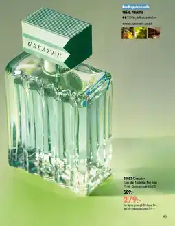Oriflame Greater Eau de Toilette for him erbjuda
