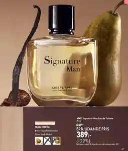 Oriflame Signature Man Eau de Toilette erbjuda