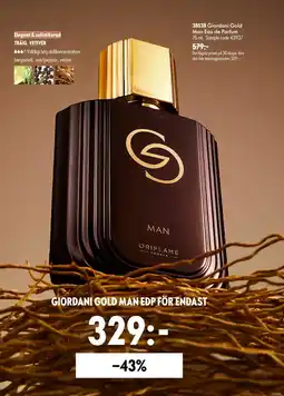 Oriflame Giordani Gold Man Eau de Parfum erbjuda