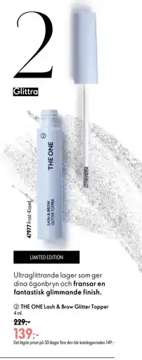 Oriflame THE ONE Lash & Brow Glitter Topper erbjuda