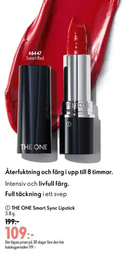 Oriflame THE ONE Smart Sync Lipstick erbjuda