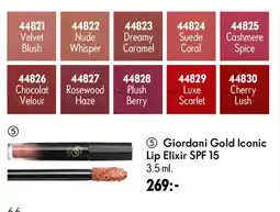 Oriflame Giordani Gold Iconic Lip Elixir SPF 15 erbjuda