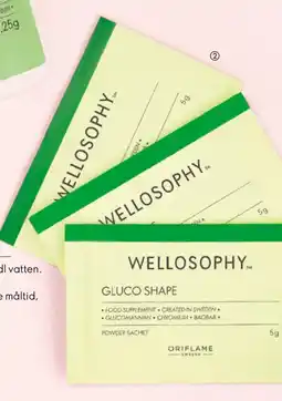 Oriflame Wellosophy Gluco Shape erbjuda