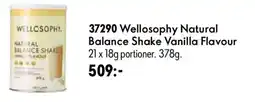 Oriflame Wellosophy Natural Balance Shake Vanilla Flavour erbjuda