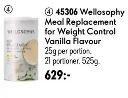 Oriflame Wellosophy Meal Replacement for Weight Control Vanilla Flavour erbjuda
