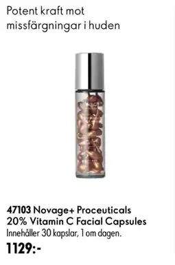Oriflame Novage+ Proceuticals 20% Vitamin C Facial Capsules erbjuda