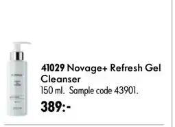 Oriflame Novage+ Refresh Gel Cleanser erbjuda