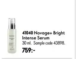 Oriflame Novage+ Bright Intense Serum erbjuda