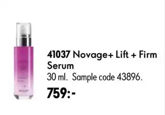 Oriflame Novage+ Lift + Firm Serum erbjuda