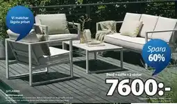 JYSK VONGE loungeset erbjuda