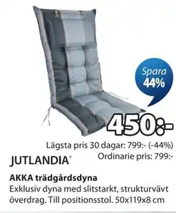 JYSK AKKA trädgårdsdyna erbjuda