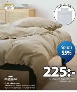 JYSK ELMA påslakanset erbjuda