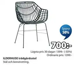 JYSK ILDERHUSE trädgårdsstol erbjuda