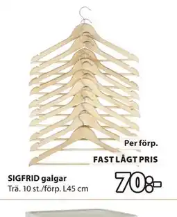 JYSK SIGFRID galgar erbjuda