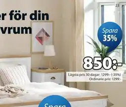 JYSK MARKSKEL sängbord erbjuda
