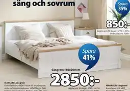 JYSK MARKSKEL sängram erbjuda
