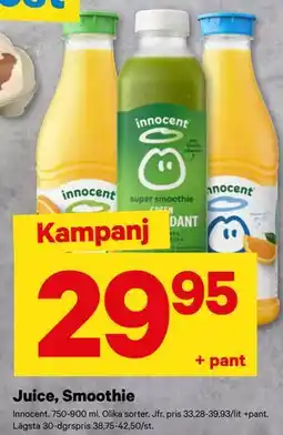 City Gross Juice, Smoothie erbjuda