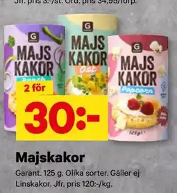City Gross Majskakor erbjuda