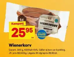 City Gross Wienerkorv erbjuda