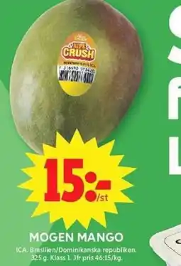 ICA Maxi MOGEN MANGO erbjuda
