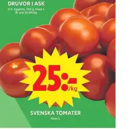 ICA Maxi Svenska tomater erbjuda