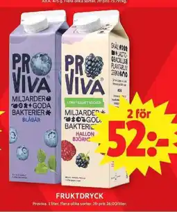 ICA Maxi Fruktdryck erbjuda