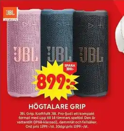 ICA Maxi Högtalare grip erbjuda