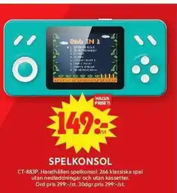 ICA Maxi SPELKONSOL erbjuda