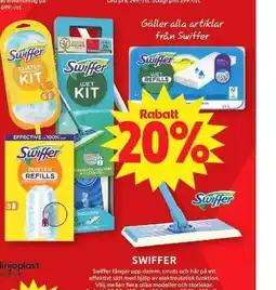 ICA Maxi Swiffer erbjuda