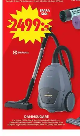 ICA Maxi Dammsugare erbjuda