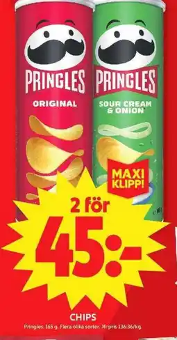 ICA Maxi Chips erbjuda