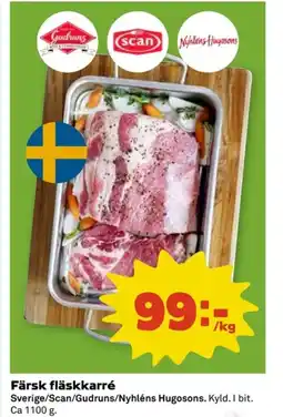 Coop Färsk fläskkarré erbjuda