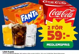 Coop Läsk 6-pack erbjuda