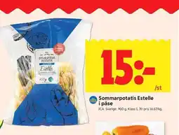ICA Kvantum Sommarpotatis estelle i påse erbjuda
