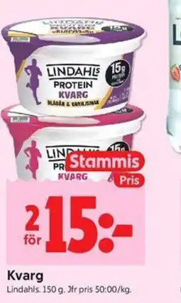 ICA Kvantum Kvarg erbjuda
