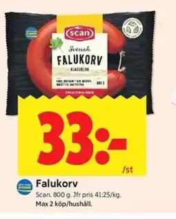 ICA Kvantum Falukorv erbjuda