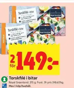 ICA Kvantum Torskfilé i bitar erbjuda