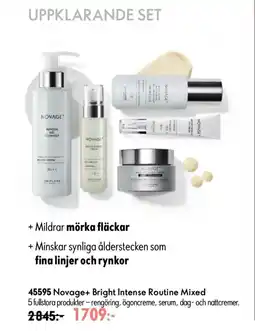 Oriflame Novage+ Bright Intense Routine Mixed erbjuda