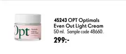 Oriflame OPT Optimals Even Out Light Cream erbjuda