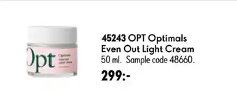Oriflame OPT Optimals Even Out Light Cream erbjuda